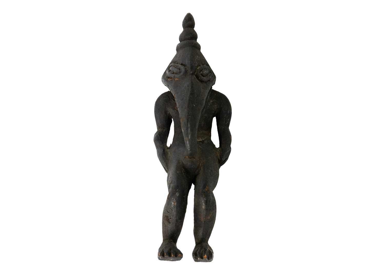 Lot 186 - A Ramu River Papua New Guinea wood carved figure.