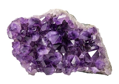 Lot 72 - An amethyst geode cluster of large proportions.