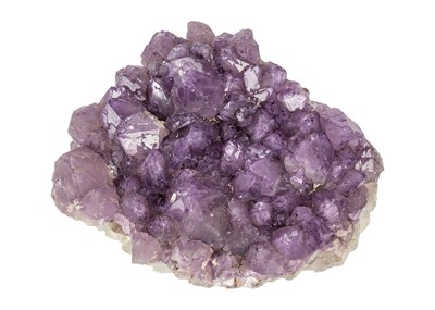 Lot 129 - An amethyst geode cluster of large proportions.