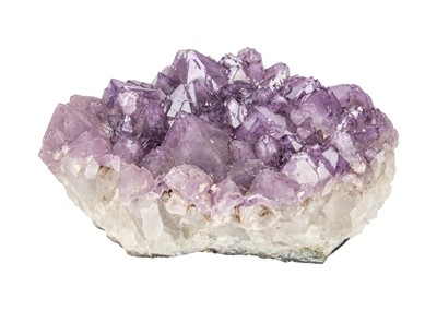 Lot 129 - An amethyst geode cluster of large proportions.