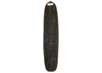 Lot 207 - A large African wood carved female figure.
