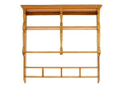 Lot 601 - A set of pine shelves.