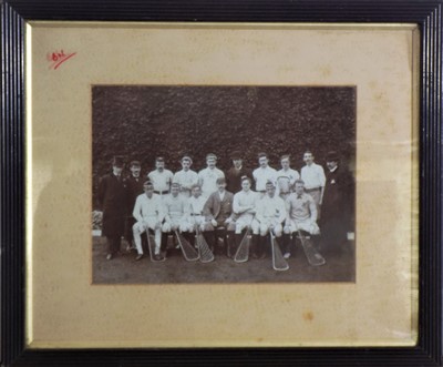 Lot 63 - An early 20th century framed photograph of a...
