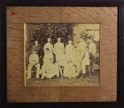 Lot 118 - An early 20th century framed photograph of a...