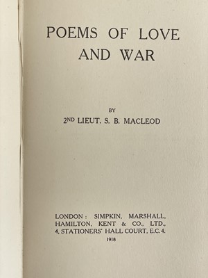 Lot 167 - (World War One Poets)