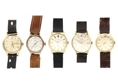 Lot 250 - A selection of gentleman's mechanical wristwatches for repairs or spares.