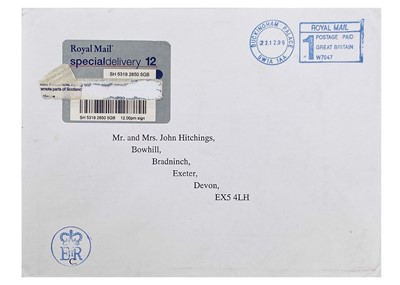 Lot 57 - King Charles III, as The Prince of Wales Royal Christmas card 1999