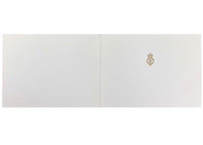 Lot 57 - King Charles III, as The Prince of Wales Royal Christmas card 1999