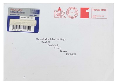 Lot 52 - King Charles  III, as The Prince of Wales, Royal Christmas card 2004
