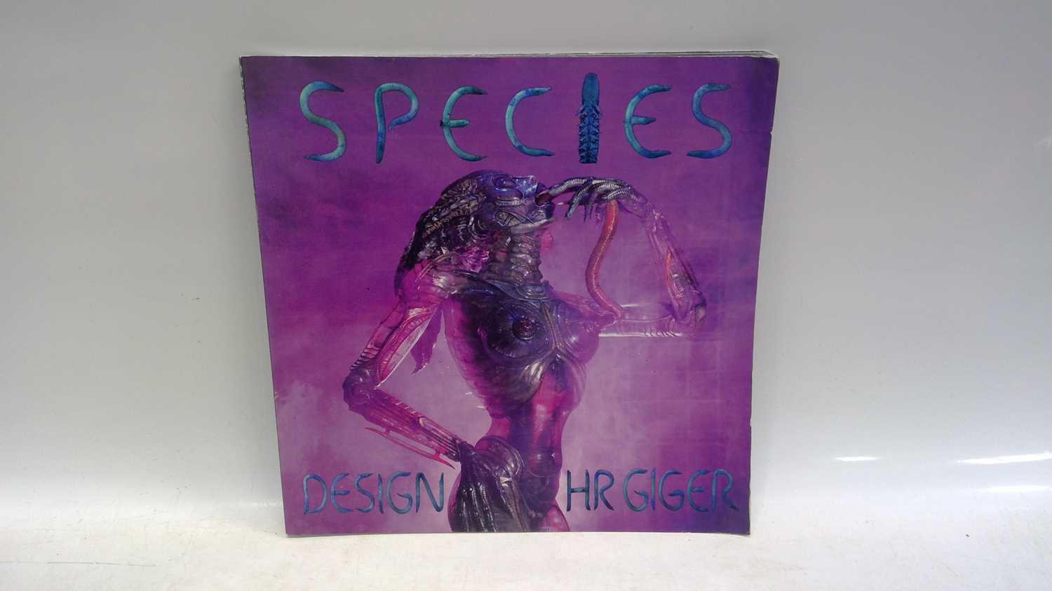 Lot 223 - Species Design H R Giger, Paperback Book.