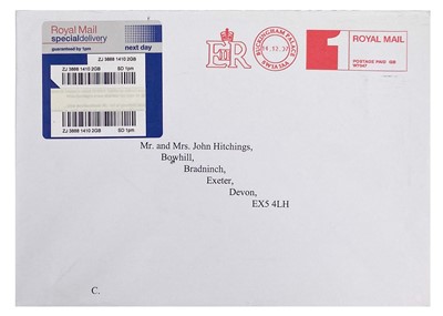 Lot 93 - T.R.H. King Charles  III, and Queen Camilla, as The Prince of Wales & Duchess of Cornwall.