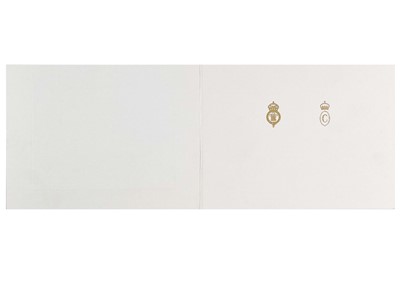 Lot 93 - T.R.H. King Charles  III, and Queen Camilla, as The Prince of Wales & Duchess of Cornwall.