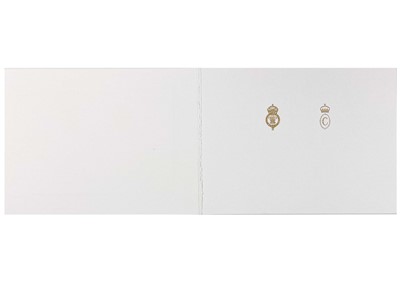 Lot 91 - T.R.H. King Charles  III, and Queen Camilla, as The Prince of Wales & Duchess of Cornwall