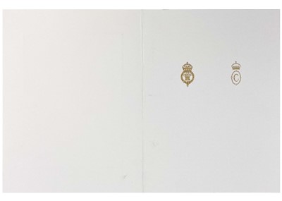 Lot 90 - T.R.H. King Charles  III and Queen Camilla, as The Prince of Wales & Duchess of Cornwall