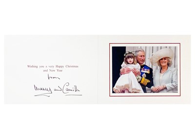 Lot 89 - T.R.H. King Charles  III and Queen Camilla, as The Prince of Wales & Duchess of Cornwall