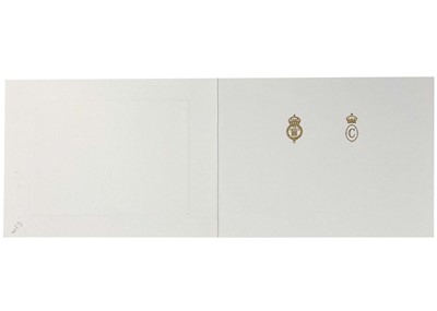 Lot 87 - T.R.H. King Charles  III and Queen Camilla, as The Prince of Wales & Duchess of Cornwall