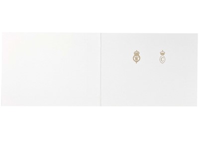 Lot 82 - T.R.H. King Charles  III and Queen Camilla, as The Prince of Wales & Duchess of Cornwall