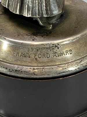 Lot 91 - An Art Deco period chromium plated trophy...