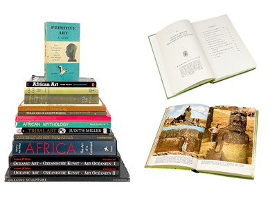 Lot 221 - Reference books on ethnographic art.