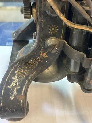 Lot 1366 - A L M Ericsson & Co skeletal telephone.