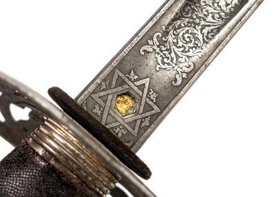 Lot 242 - A George V Wilkinson King's Royal Rifles officer's sword.