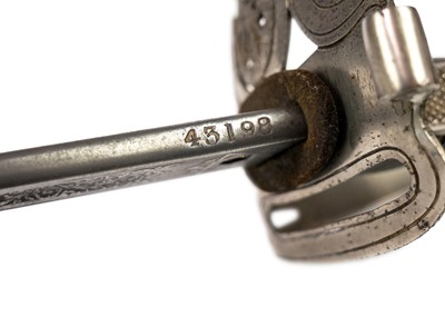 Lot 242 - A George V Wilkinson King's Royal Rifles officer's sword.