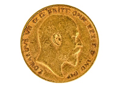 Lot 10 - 1902 half sovereign