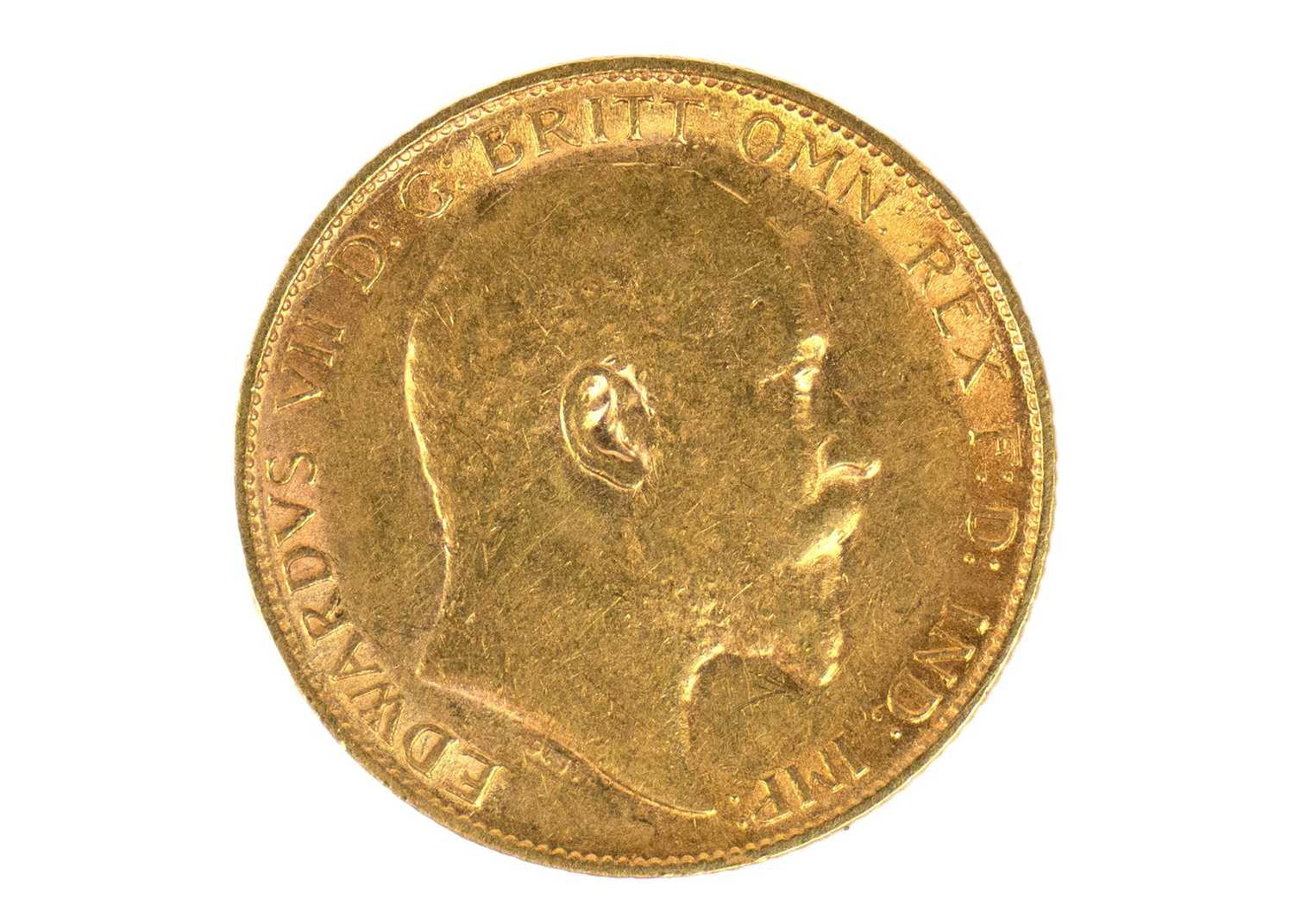 Lot 11 - 1910 half sovereign