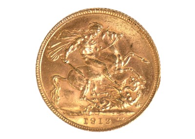 Lot 12 - 1912 Full sovereign