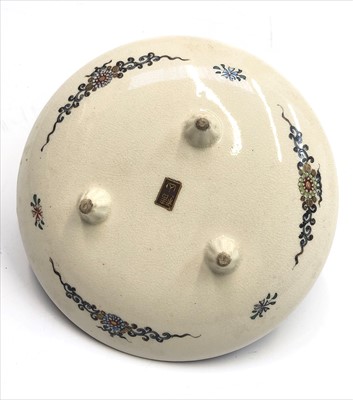 Lot 967 - A Japanese Satsuma teapot, Meiji Period,...