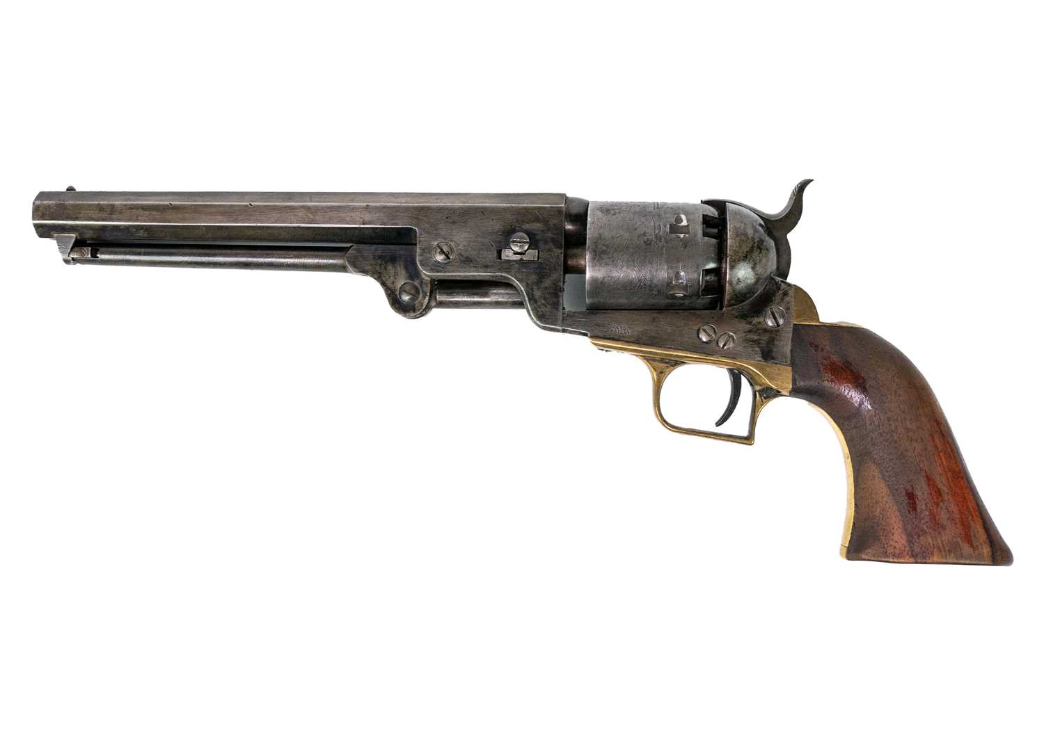 Lot 253 - A Colt Navy 1851 model percussion revolver.