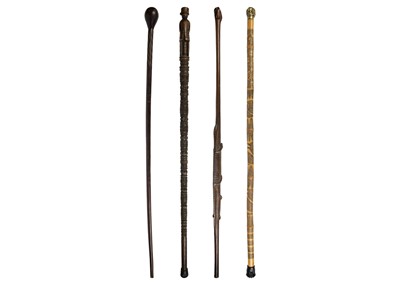 Lot 217 - A collection of four various canes.