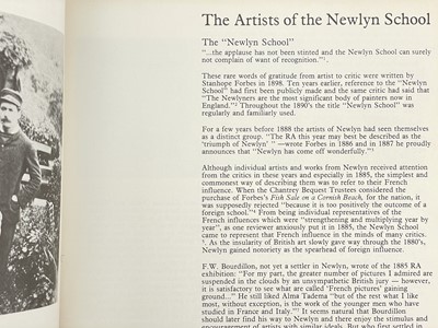 Lot 181 - Newlyn School of Art Interest