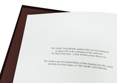 Lot 588 - The Mary Notebook