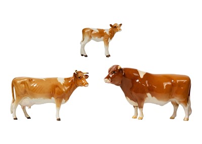 Lot 1458 - A Beswick Guernsey Ch Sabrina's Sir Richmond bull.