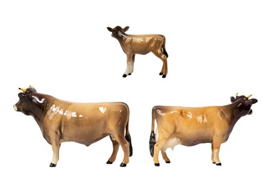 Lot 1474 - A Beswick Jersey Ch Dunsley Coy Boy bull.