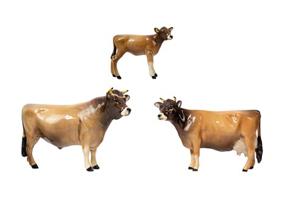 Lot 1474 - A Beswick Jersey Ch Dunsley Coy Boy bull.