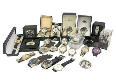 Lot 210 - A quantity of fashion wristwatches.