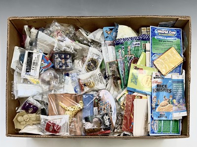 Lot 517 - Cereal Giveaways. A banana box containing a...