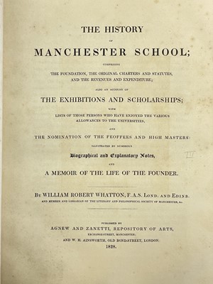 Lot 13 - (Manchester) Ware, S. Hibbert; Palmer, J.; Whatton, W. R.