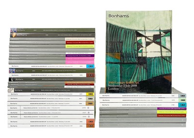 Lot 401 - Thirty-five Bonhams Art Catalogues