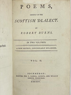 Lot 15 - BURNS, Robert