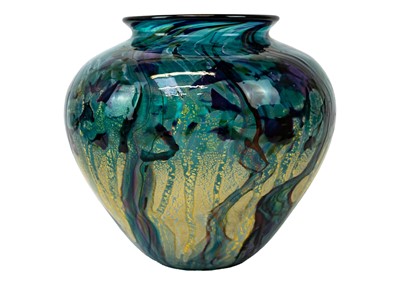 Lot 461 - A Jonathan Harris Ironbridge studio glass bowl, Monsoon