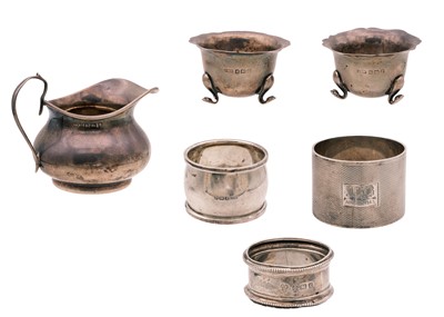 Lot 69 - A selection of silver.