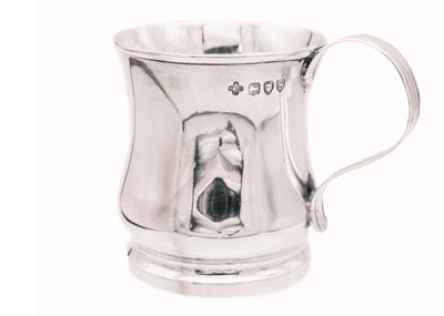 Lot 34 - A Victorian silver christening mug Horace Woodward & Co Ltd.