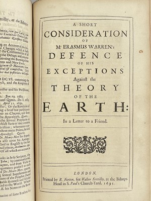 Lot 137 - BURNET, Thomas