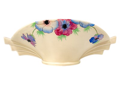 Lot 441 - A Clarice Cliff Anemone pattern shape 450 daffodil bowl.