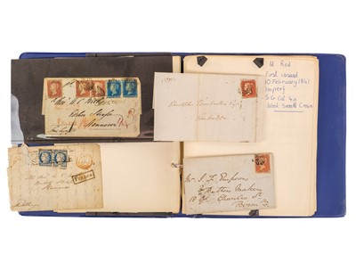 Lot 330 - GB and World Coves including 1847 GB 6d stamped cover