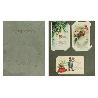 Lot 905 - Postcard Album containing 150+ cards