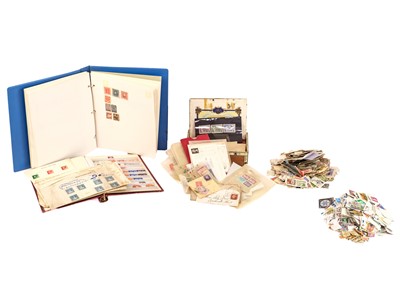 Lot 338 - GB and world stamps in albums and loose